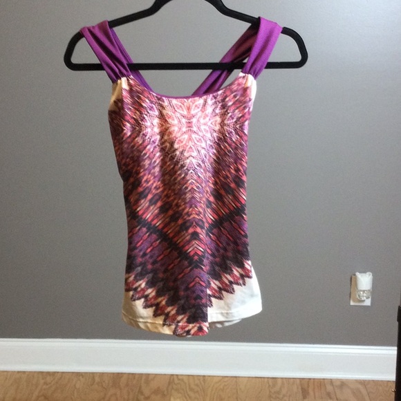S prAna Phoebe boho workout crisscross tank - Picture 3 of 14
